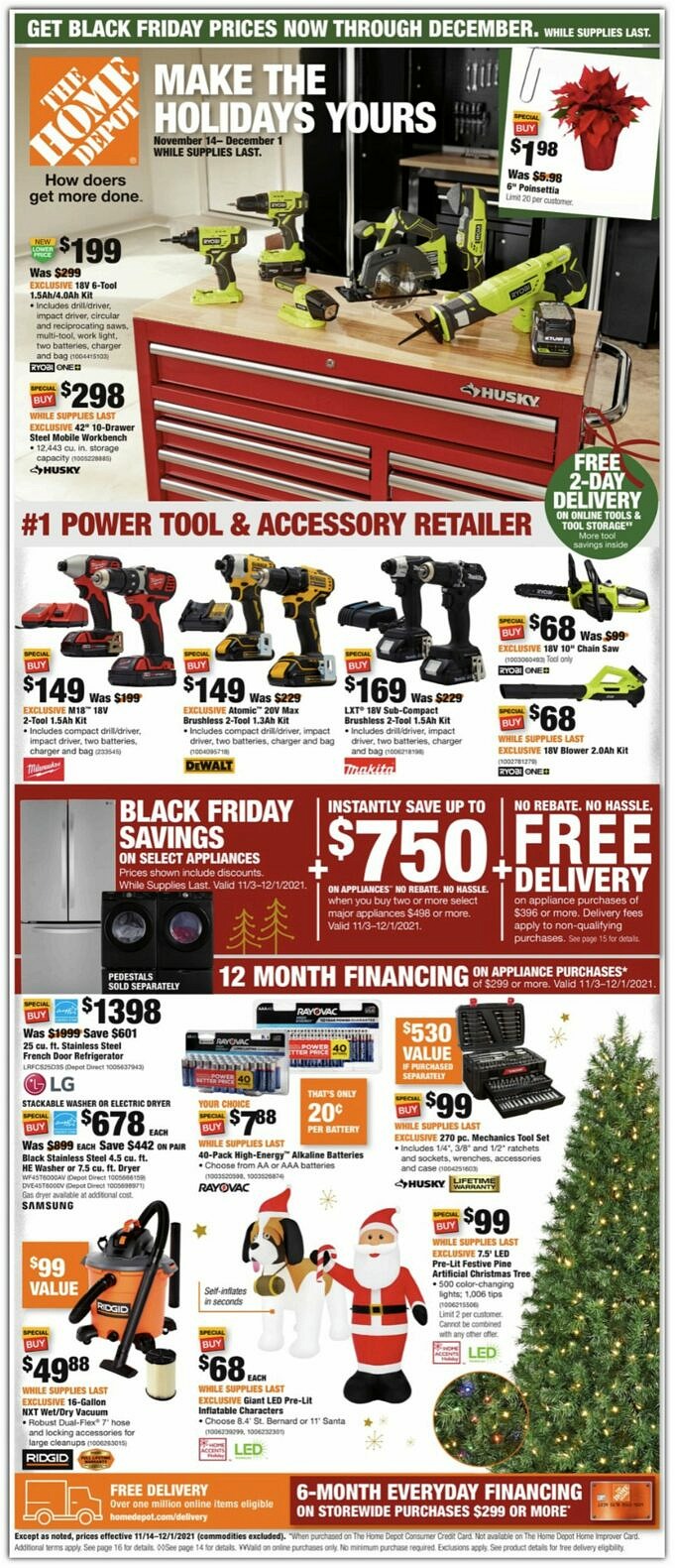 Home Depot PRO Offres Black Friday