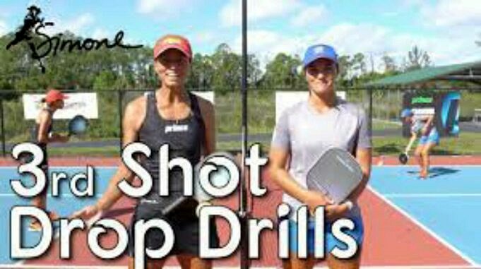 Pickleball Topspin Roll Volley